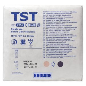 Test kontroli sterylizatora – Pakiety testowe Bowie & Dick TST