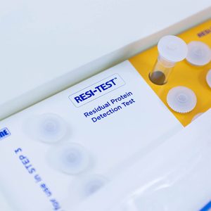 ResiTEST –  test wykrywania pozostałości zanieczyszczeń białkowych