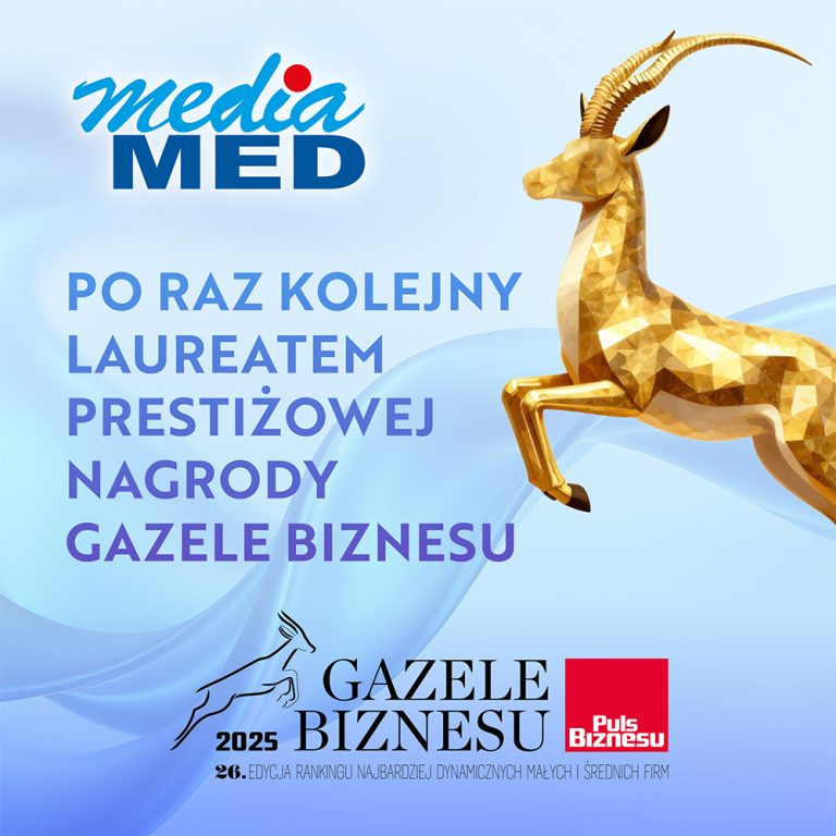Media-MED Sp. z o.o. z nagrodą Gazele Biznesu 2025.