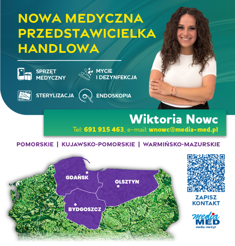 Wzmacniamy obsługę Klienta w północnej Polsce – nowa Medyczna Przedstawicielka Handlowa.